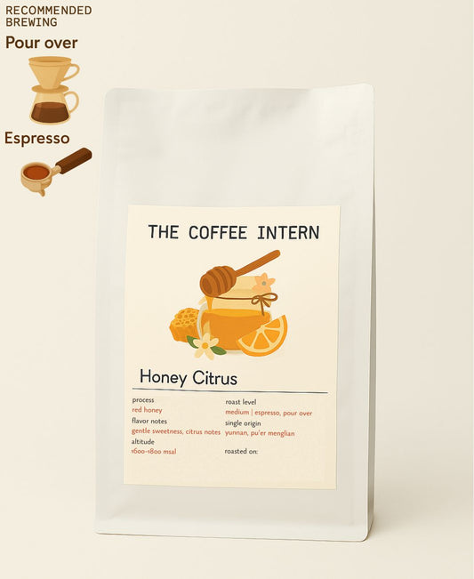 The Coffee Intern - Honey Citrus Yunnan Menglian Specialty Coffee Bean